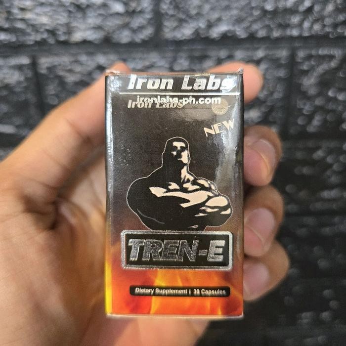 Suplemen Fitness IRONLABS Trene 30 kapsul Hormon Testosterone Booster