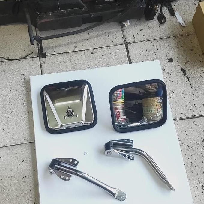 Kaca spion jeep CJ 7 Chrome USA