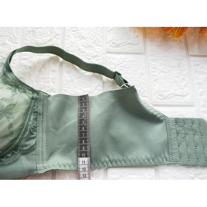 Bbl 132 Bh Super Tebal Super Pushup Bra Berkawat Seamless Penutup Samping Lebar Kait 4  Bahan Blokat