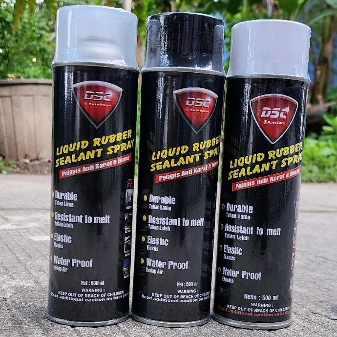 Promo DSC Rubber Sealant Spray Cat Anti Karat / Penambal atap bocor waterproof COD