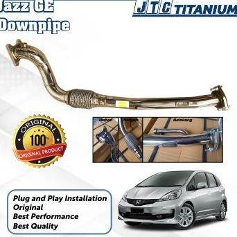 Promo Exhaust Muffler Knalpot JTC titanium Downpipe Jazz GE COD