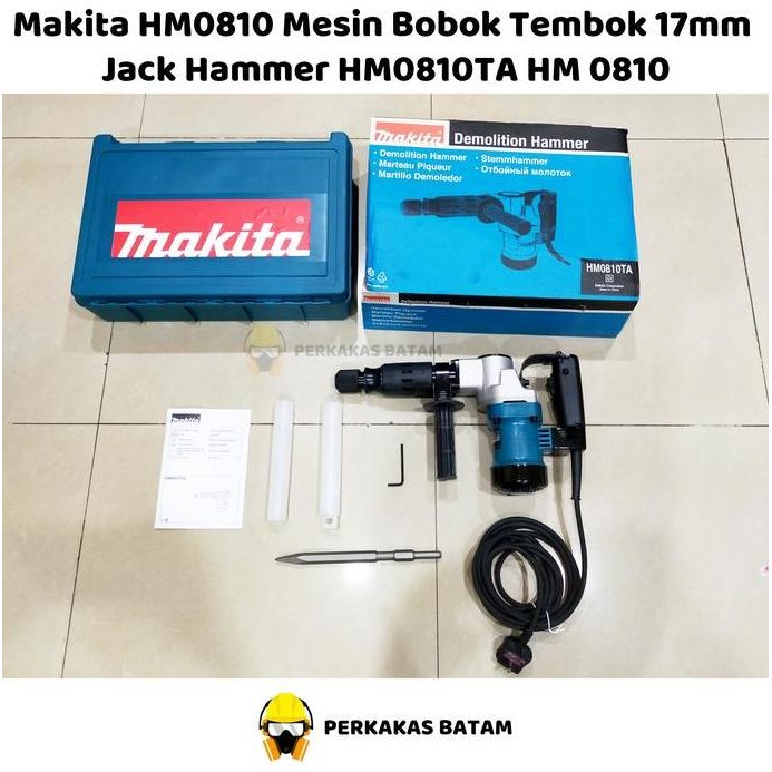 MYMO- Makita HM0810 Mesin Bobok Tembok 17mm Jack Hammer HM0810TA HM 0810
