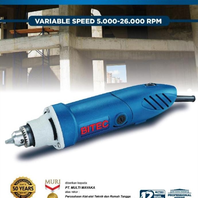 MESIN BOR LURUS/BOR TUNER MULTI DRILL BITEC SGM 906 MINI DIE GRINDER BOR BITEC