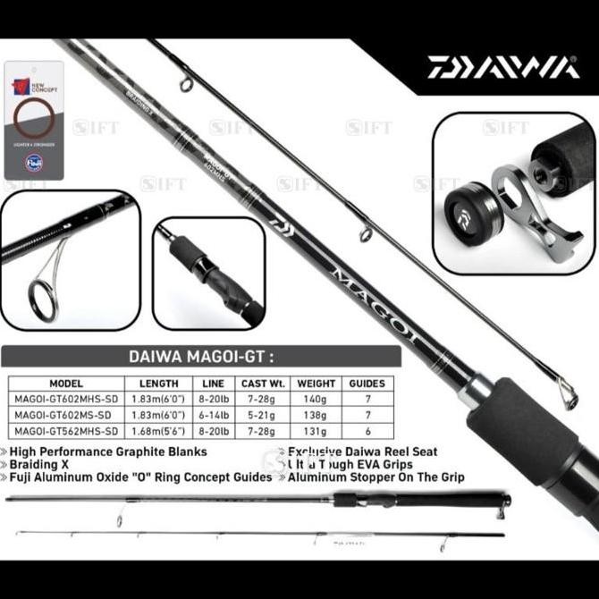 Joran Galatama Daiwa Magoi Gt [2022] 562 602 602 Ms/Mhs | Spinning