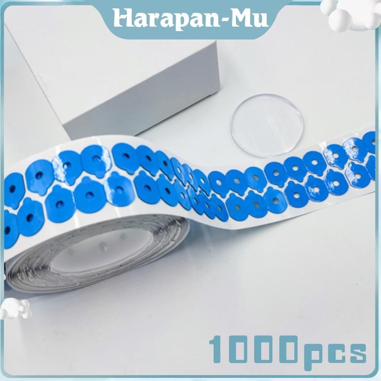 UGNDA Nose Pad Kacamata 1000pcs Optical Eyeglasses Lens Edging Non-Slip Blocking Pad Sticker