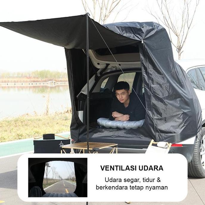Tenda Camping Mobil Lipat Waterproof | Tenda Camping Belakang Mobil | Tenda Camping Mobil Outdoor | 