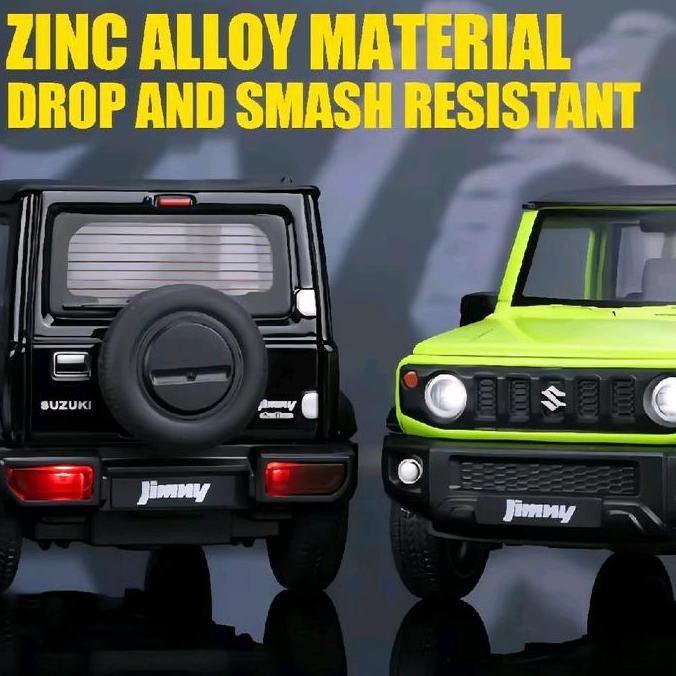 DIECAST MOBIL SUZUKI JIMNY 1:34 MINIATUR MOBIL MAINAN KOLEKSI