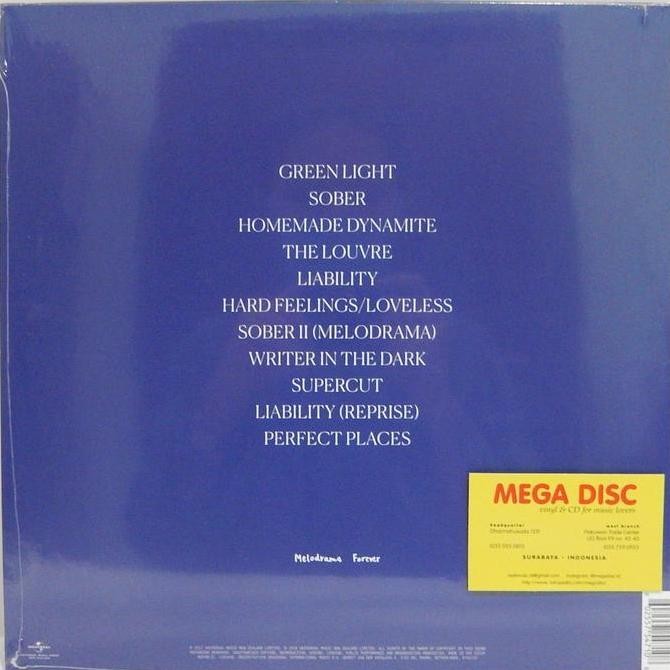 LP Lorde Melodrama Album Vinyl Piringan Hitam PH Rare Koleksi Original