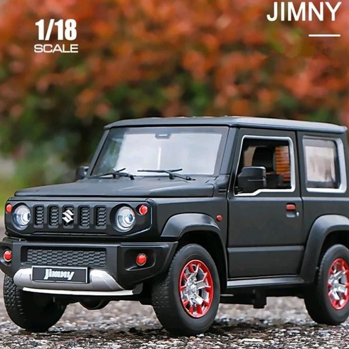 Diecast Mobil Suzuki Jimny Skala 1:18 Miniatur Mobil Mainan