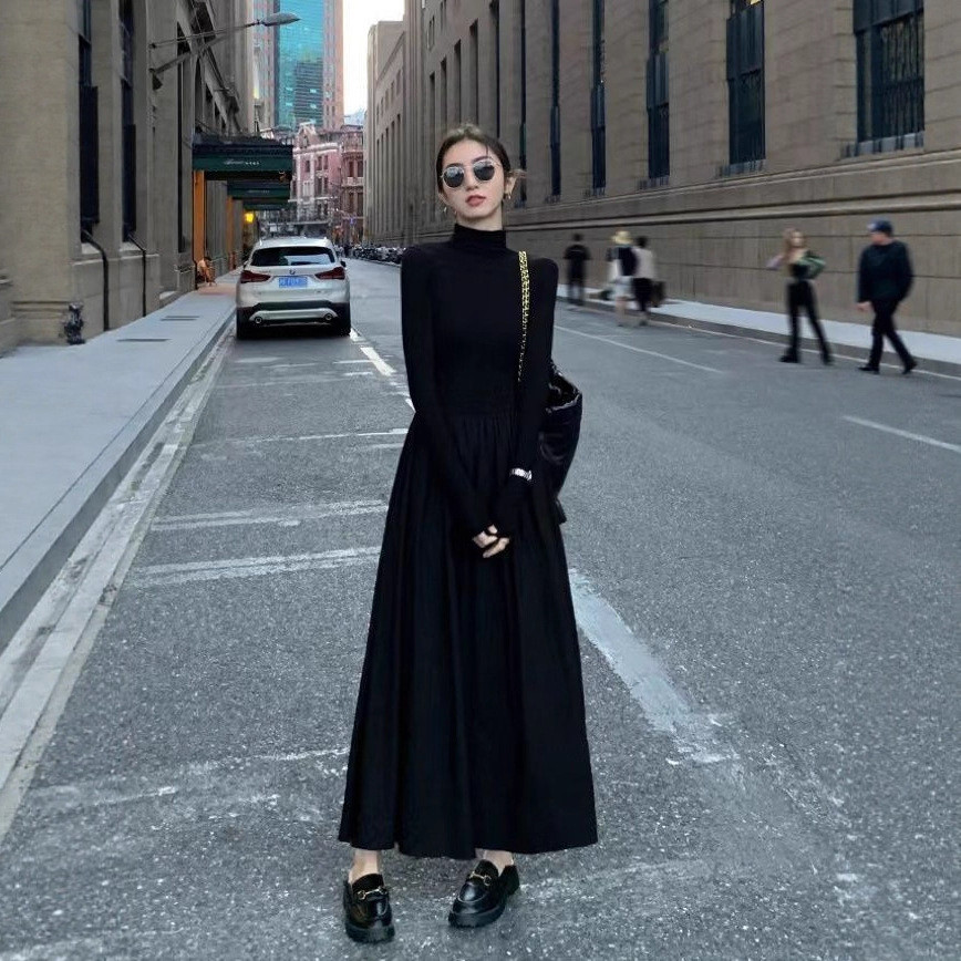 [COD]Gaun bergaya kelas atas, rok ramping selutut gaya Korea baru