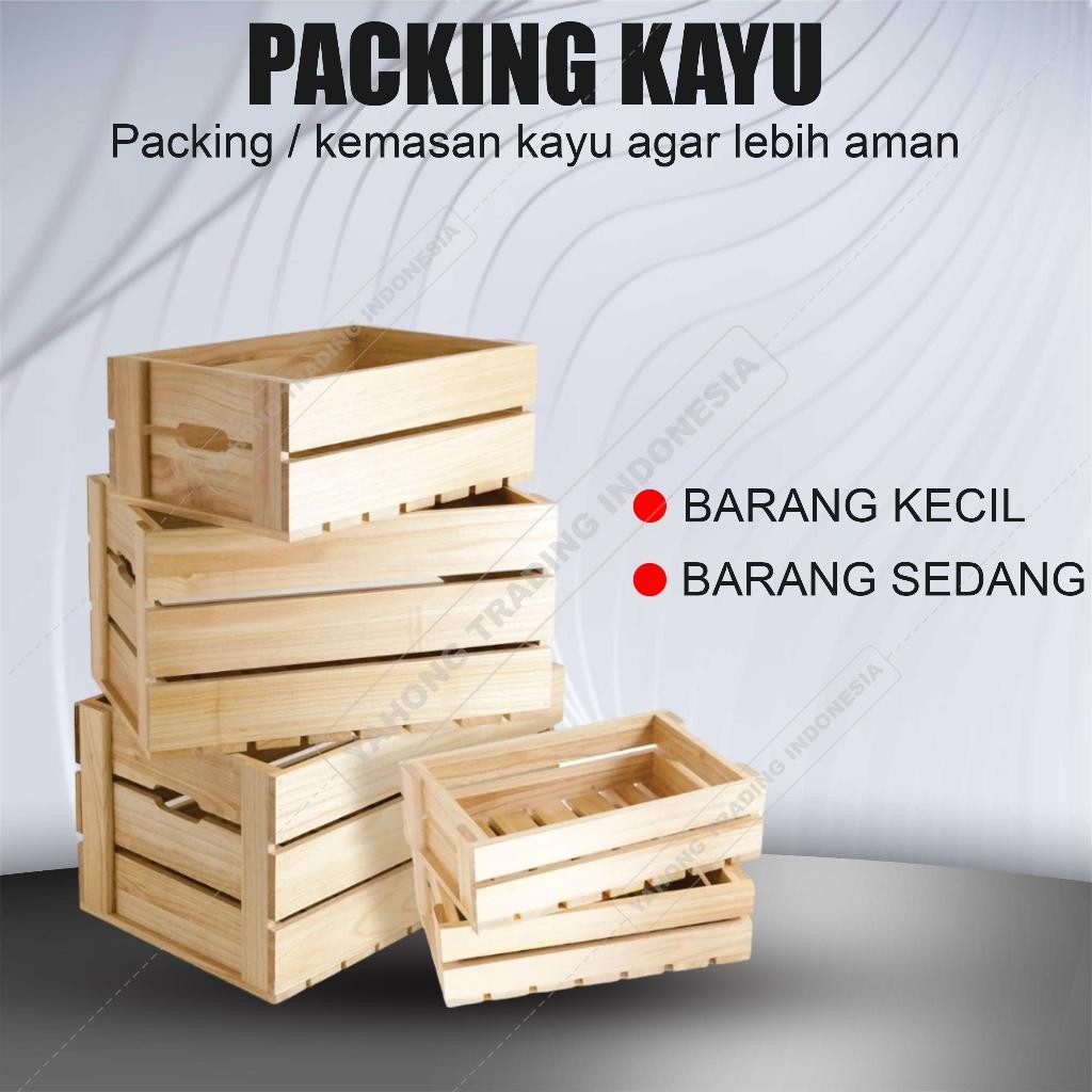 Packing Kayu Kemasan Kayu Timbangan Meja, Timbangan Jarum, Mesin Cup **