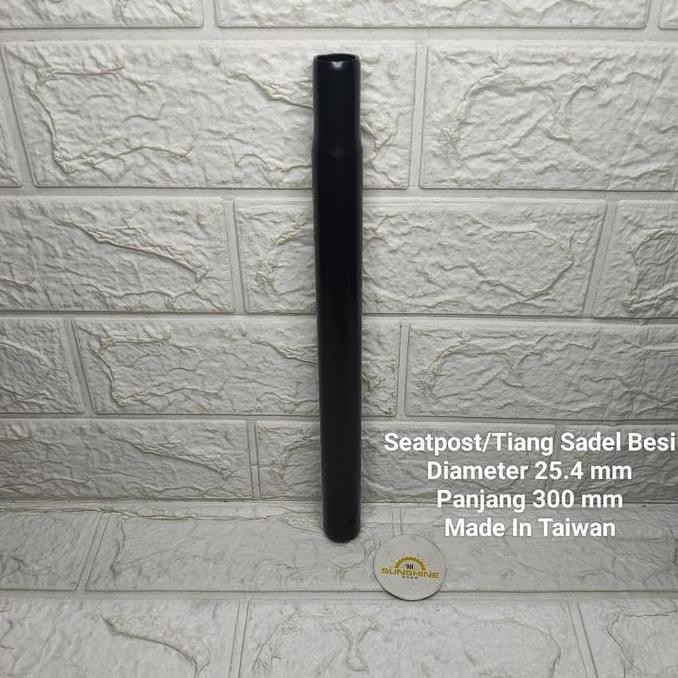 Promo Seatpost 25.4 Oxo Tiang Cagak Sadel Sepeda Bmx Fixie Mtb Federal Diameter 25.4Mm Panjang 300Mm