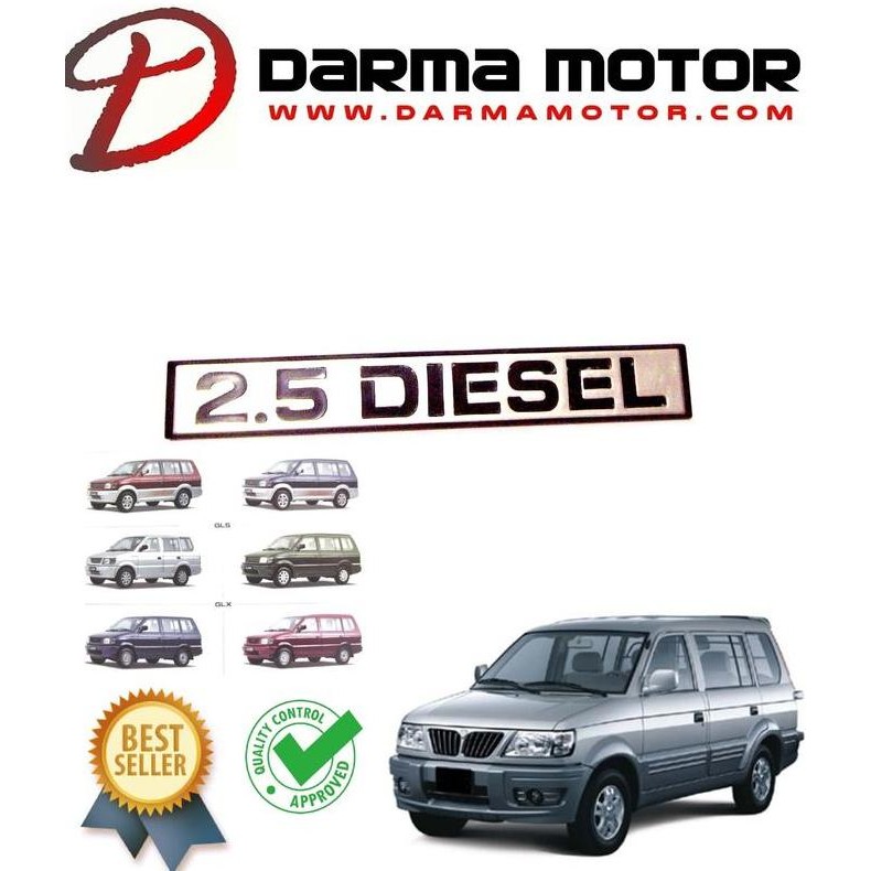 BEST SELLER EMBLEM KUDA 2.5 L DIESEL MITSUBISHI 1998-2005 