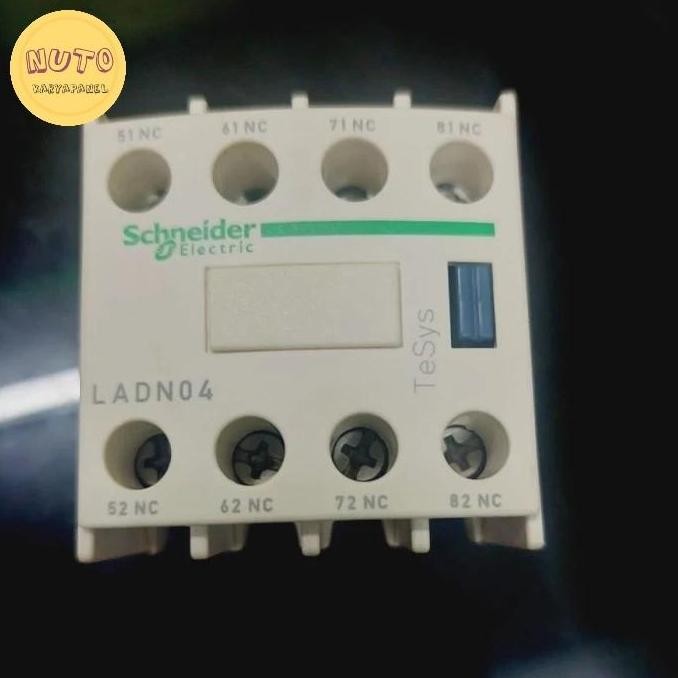 AUXLERI KONTAKTOR LADN04(4NC) SCHENEDER