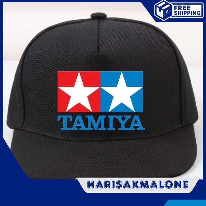 EKSKLUSIF TOPI SNAPBACK HAT CAP DISTRO TAMIYA POLOS CUSTOM INDONESIA PRIA WANITA UNISEX KEREN KATA L
