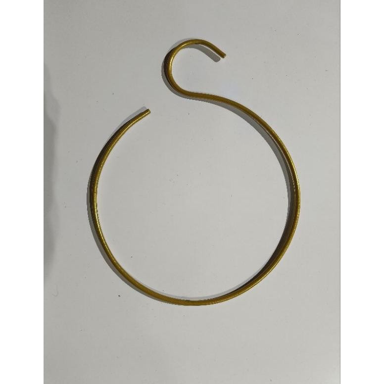 Best - hanger kerudung besi gold// gantungan kerudung segitiga//hanger pasmina gold// hanger termura
