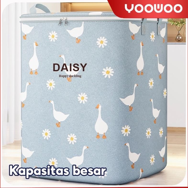 New - Storage bag jumbo / Tas sprei bed / tas tempat selimut / quilt bag organizer / tas baju jumbo