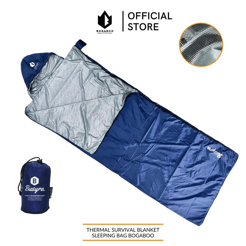 sleeping bag ULTRALIGHT thermal blangket seri BUSYRA - sleeping bag LINER - sleepingbag thermal bivy