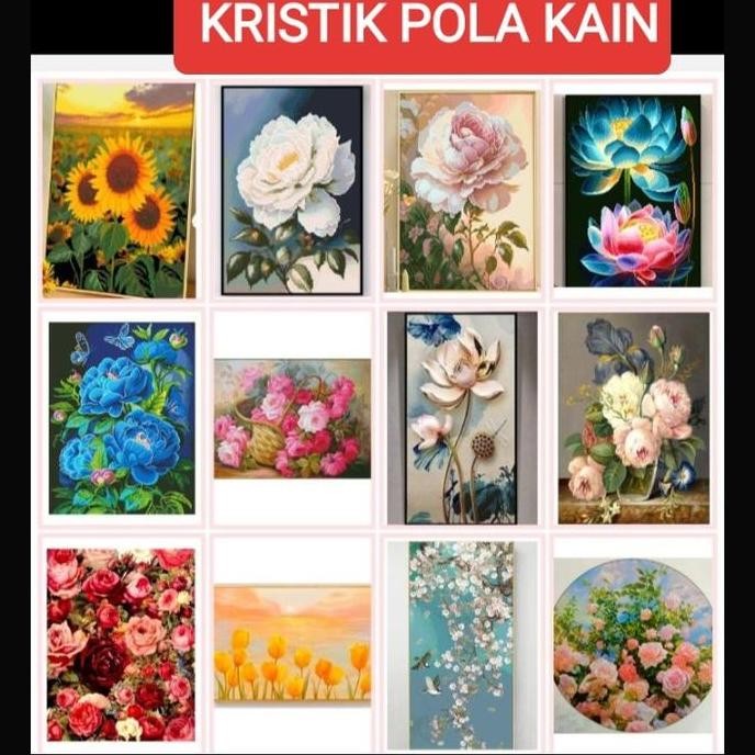 Paket kristik bunga ungu hydrangea dan buku