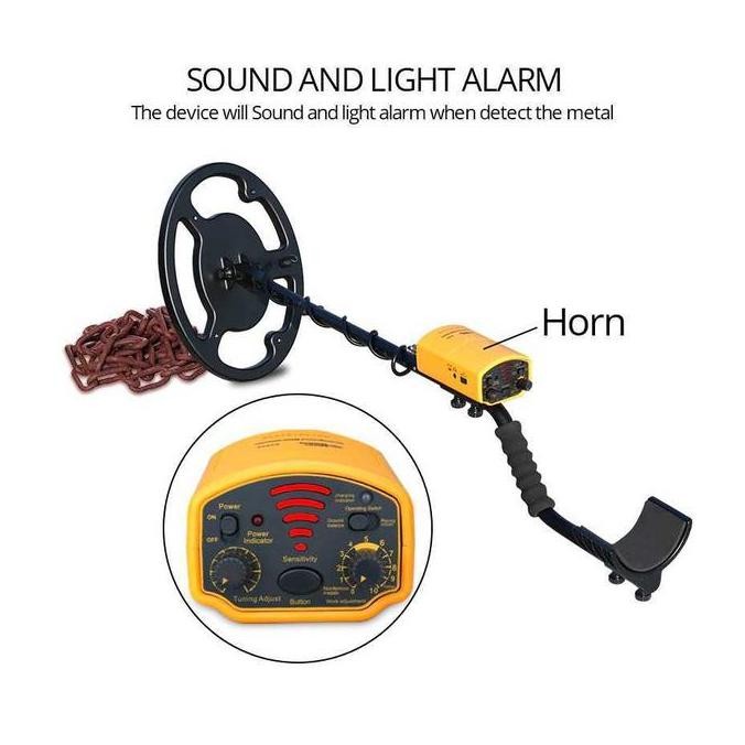 Metal Detector Pendeteksi Logam Metal Gold Silver Detector Finder - St944