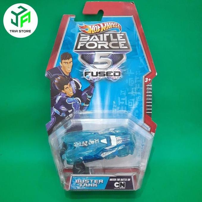 hotwheels buster tank fused battle force