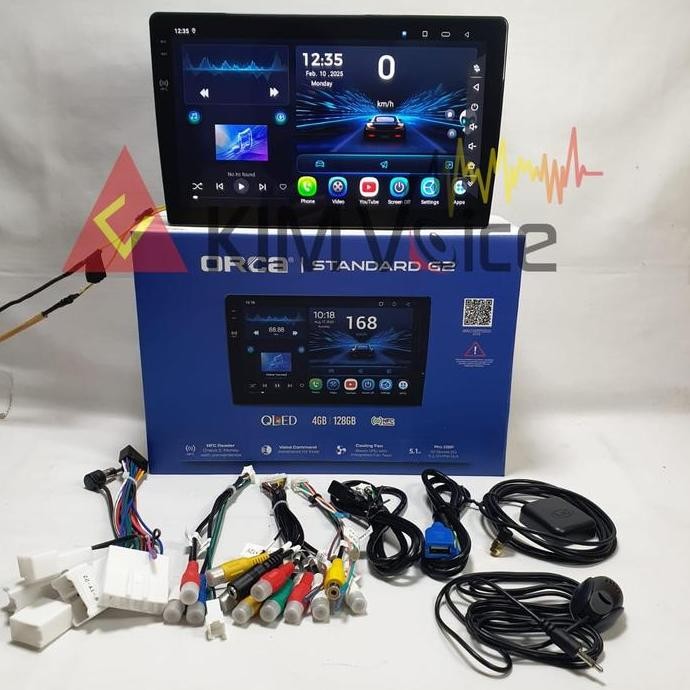 Head Unit Android Orca 10 Inch Oem Honda Freed Soket Pnp