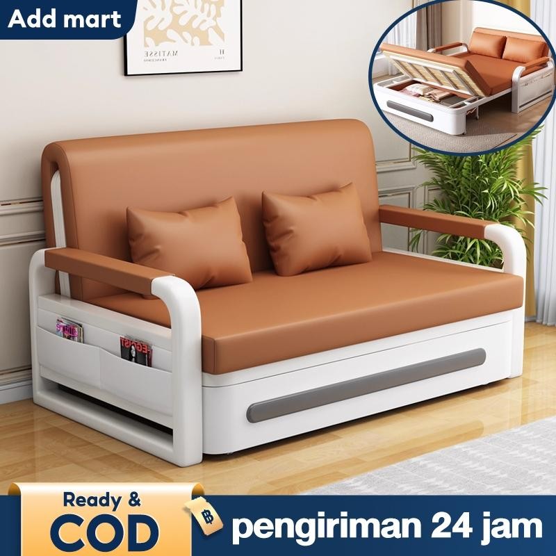 Sofa Lipat Tempat Tidur Lipat Sofa Portabel Lazy Sofa Kursi Berlengan Kursi Santai Kursi Malas