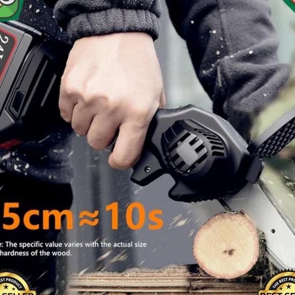 Gergaji Mesin Mini Kayu Portable Gergaji Listrik Tangan Prunning Taman