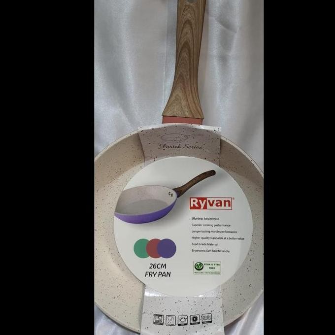 Wajan Penggorengan Marble Viera Ryvan Fry Pan 26 Cm Tms 99-007 Induksi