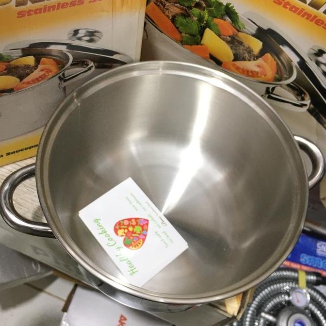 [Promo] Panci Bima 20 Cm Saucepot Prima Stainless Original