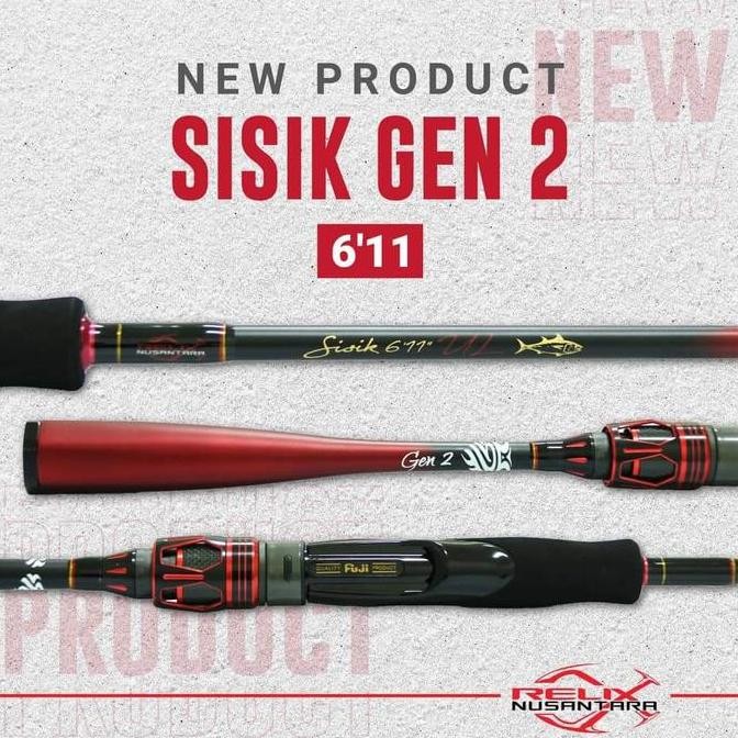 TERBARU - Joran Sisik 611 Gen 2 Relix Nusantara