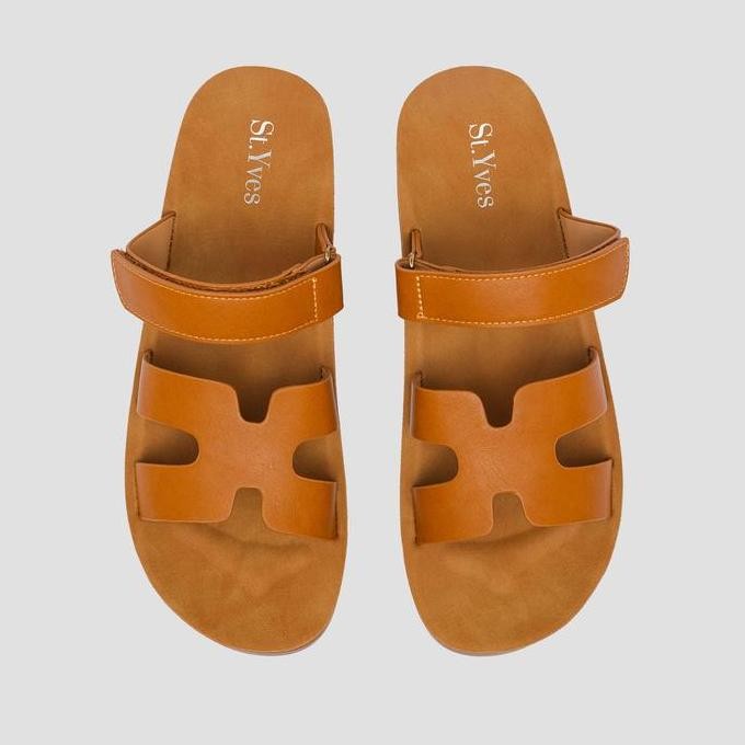 Promo St. Yves Strap Slipper Sandal Wanita 121223382 COD
