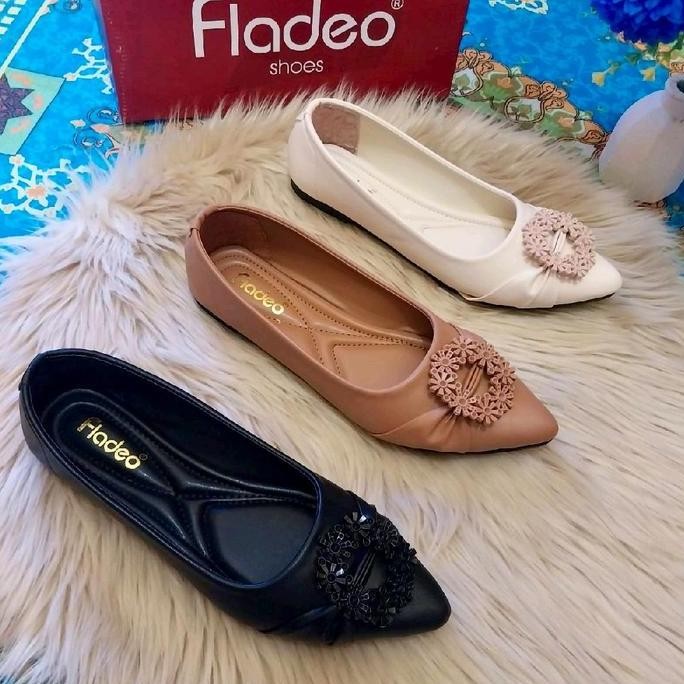 Promo Sepatu Wanita Fladeo BELLA Flatshoes COD