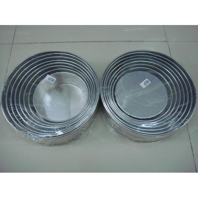 Loyang Model Bulat 1 SET ISI 8