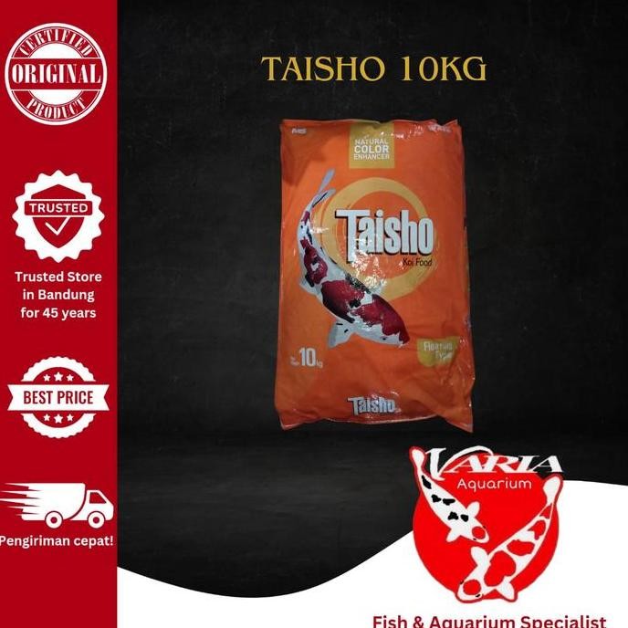 Pakan Ikan Koi Taisho 10kg Pakan Ikan Karungan 10kg
