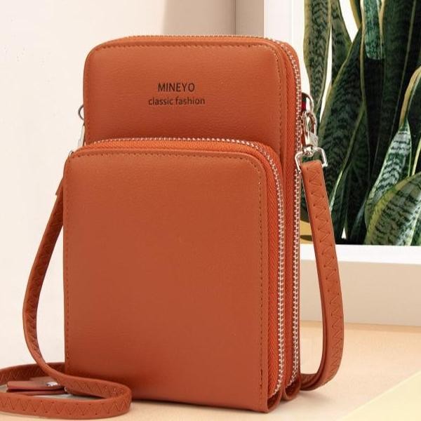 VELDORA- DOMPET HP WANITA KULIT MURAH TALI PANJANG LISCA KOREA FASHION ABG PREMIUM  PESTA MEWAH