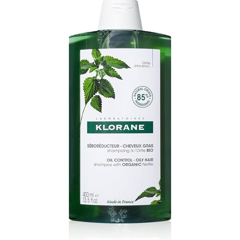 Klorane Shampoo With Nettle Oil Control 400 Ml For Oily Hair _Peoni