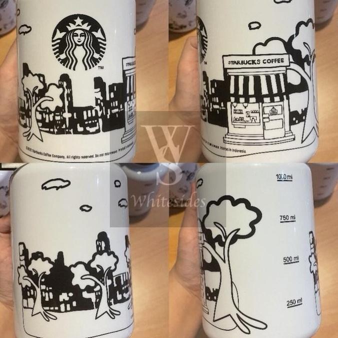 Starbucks X KREABY Original 1L Liter Plastic Reusable Bottle Tumbler