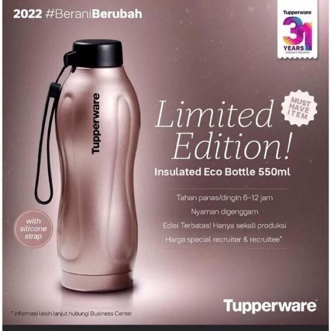 Tupperware insulated eco bottle / termos botol minum