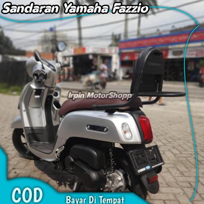 Sandaran Fazzio Sandaran Jox Belakang Yamaha Fazzio Hitam
