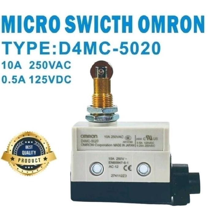 Limit Switch Omron D4Mc-5020 Restock