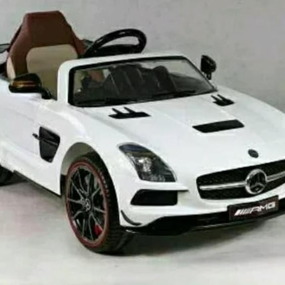 mainan mobil aki pliko pk 1838 mercedes benz als remot control lisensi