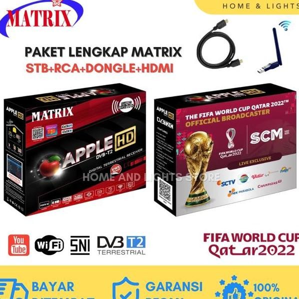 Stb Set Top Box Matrix Stb Dvb T2 Hd Grosir
