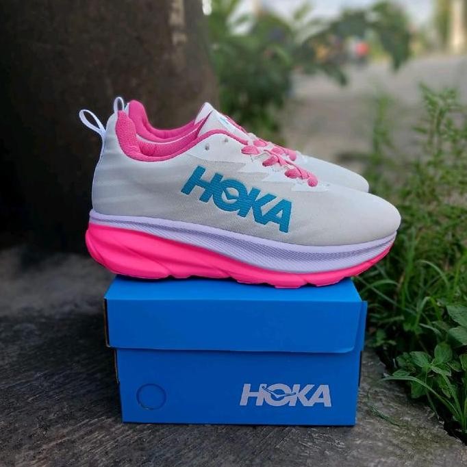 Sepatu Olahraga Wanita Hoka Sepatu Hoka Sneakers Wanita Sepatu Hoka Aerobic Senam Sport Berpori