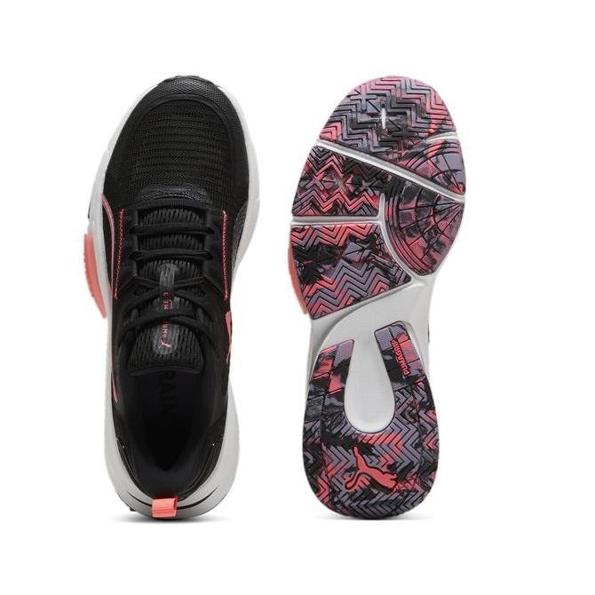 Puma Sepatu Training Wanita Pwrframe Tr 3 Black-Sunset Glow