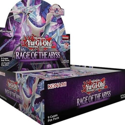 Terjamin Asli Yu-Gi-Oh Tcg - Rage Of The Abyss (Box 24 Bags) - Eng