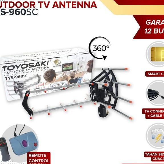 Toyosaki Antena Tv Dital Outdoor Tys 960 Sc