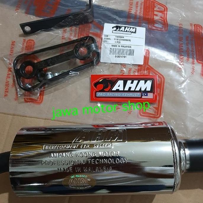 Knalpot Ahm Ahm Satria 2T & Fiz R 100% Asli Malaysia Terbatas