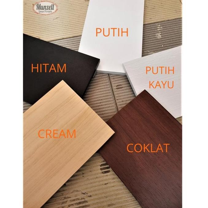 Rak Dinding + Meja Lipat Dinding / Meja Gantung / Meja Komputer