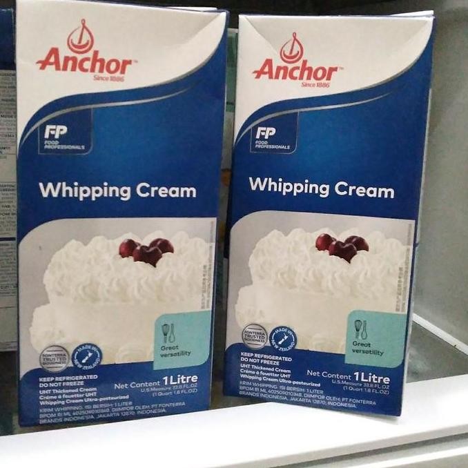 Anchor Whipping Cream 1Lt WAR